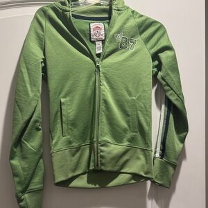 Aeropostale Track Jacket Juniors XS Green